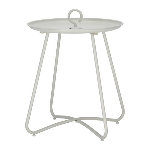 Metal Side Table Harpin, grey