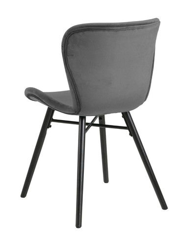 Chair Batilda VIC, dark grey