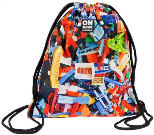 Drawstring Bag School Shoes/Clothes Bag Blocks