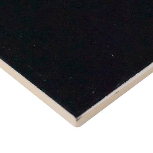 Glazed Tile Glina GoodHome 10 x 10 cm, black, 0.5 m2