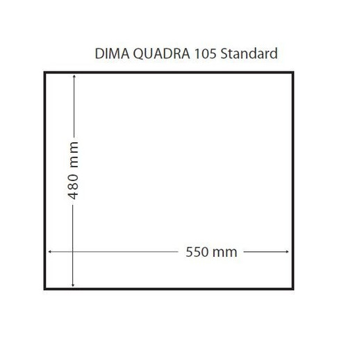 Teka Inset Tegranite Inset Sink One Bowl Forsquare 50.40 TG, grey
