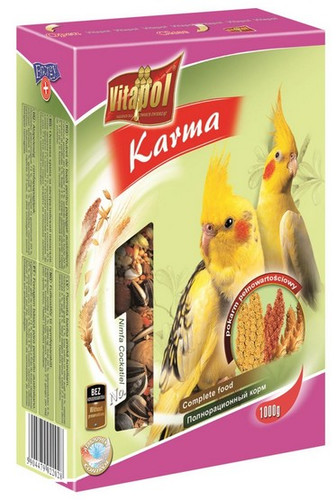 Vitapol Complete Food for Cockatiel Karmeo Premium 1kg