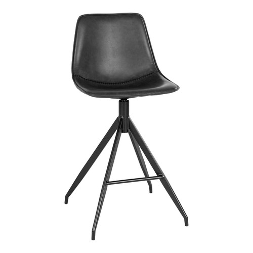 Adjustable Bar Stool Monaco, black