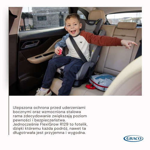 Graco Car Seat Flexigrow i-Size (76–145 cm) 15m-12y