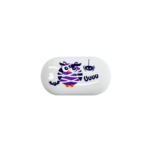 Eraser Oval 24pcs, assorted patterns