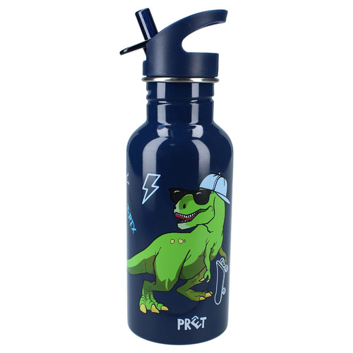 PRET Water Bottle for Children 500ml DinoT-RexNav