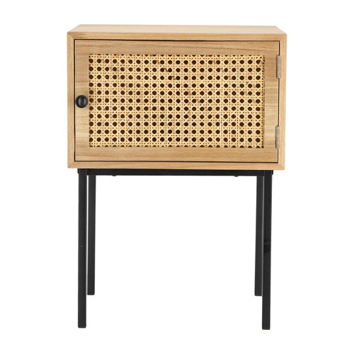 Nightstand Bedside Table Panamo, natural