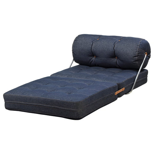 VÅRKUMLA Chair-bed, Vansta blue