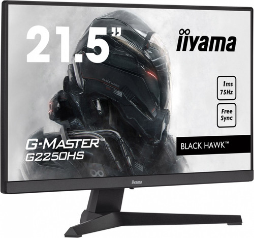 IIyama 21.5" Gaming Monitor G-MASTER G2250HS-B1 1ms DMI DP FSync 2x2W VA