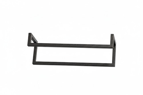 Double Wall-Mounted Towel Rail, graphite