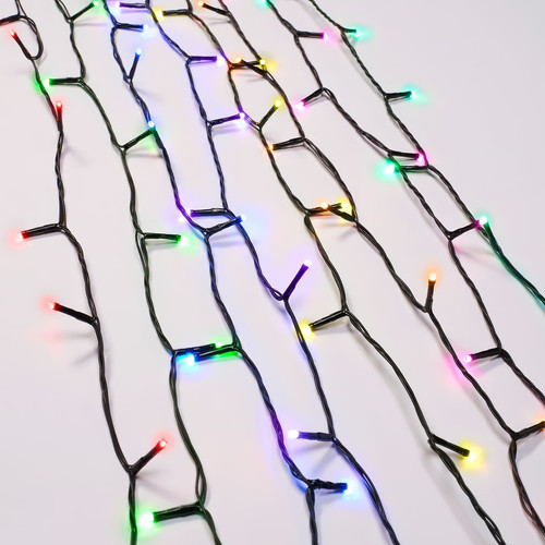 GETKÅL LED lighting chain, adjustable colour outdoor, 24.8 m