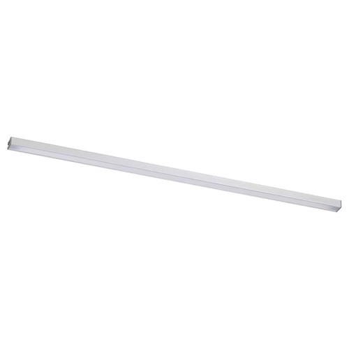 MITTLED LED kitchen worktop lighting strip, dimmable aluminium-colour, 60 cm