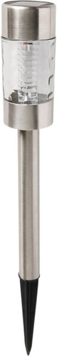 Solar Garden Lamp, silver