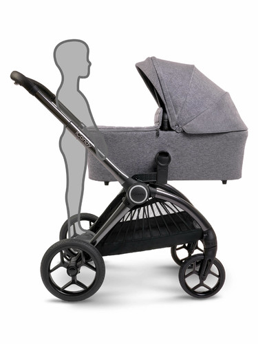 iCandy CORE Pushchair and Carrycot Light Grey, up to 25kg