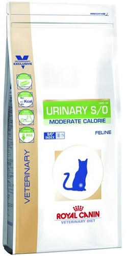 Royal Canin Veterinary Diet Urinary SO Moderate Calorie Dry Cat Food 7kg