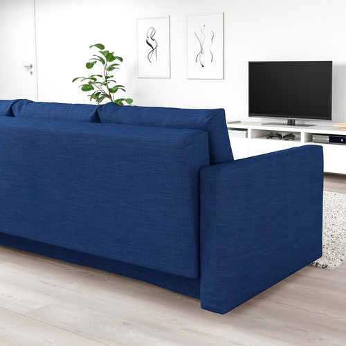 FRIHETEN 3-seat sofa-bed, Skiftebo blue