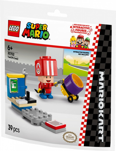 LEGO Super Mario Mario Kart Toad (Pit Crew) 6+