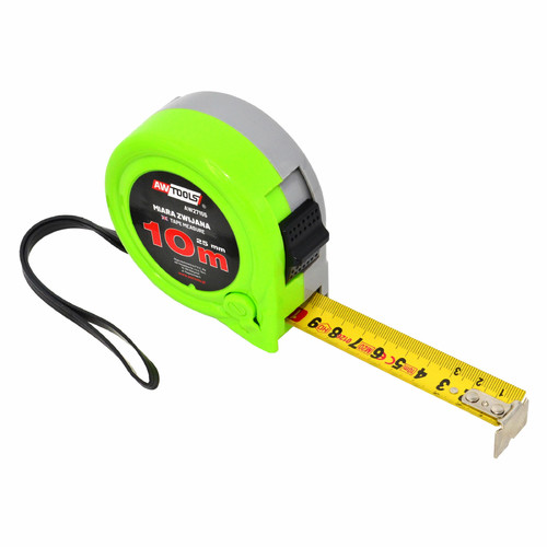 AW Measuring Tape 2-Stop ABS 10m x 25mm