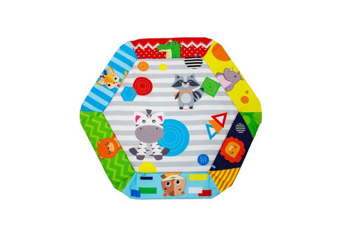 Bo Jungle Playmat Educational Mat Tropical Discovery with 20 Balls & Music