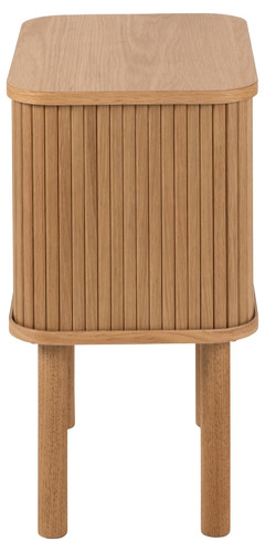 Nightstand Bedside Table Langley, oak-look