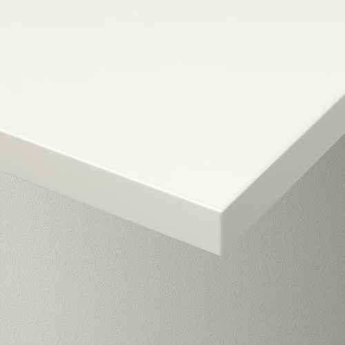 BERGSHULT Shelf, white, 120x20 cm