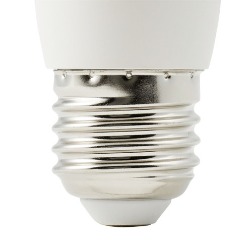 Diall LED Bulb C35 E27 5W 470lm, DIM, frosted, warm white