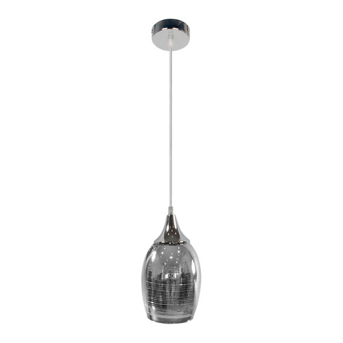 Pendant Lamp Marina 1 x 60W E27, chrome