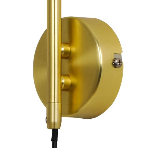 GoodHome Wall Lamp Ghlin 1-p E27, gold