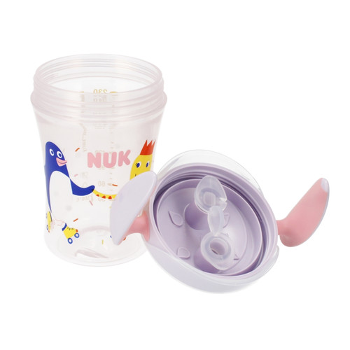 NUK Trainer Cup Evo 230ml 6m+, pink