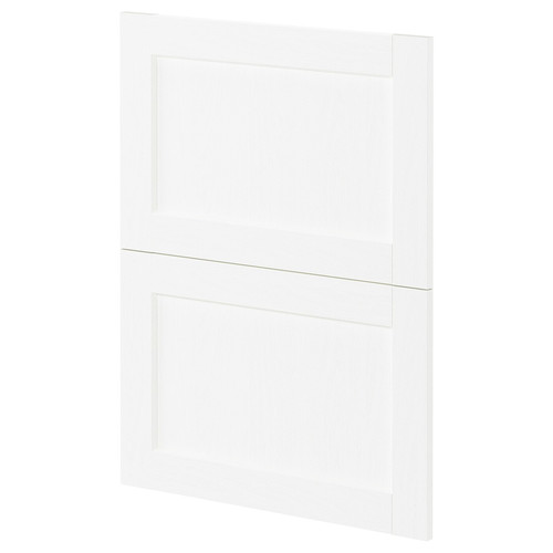 METOD 2 fronts for dishwasher, Enköping white/wood effect, 60 cm