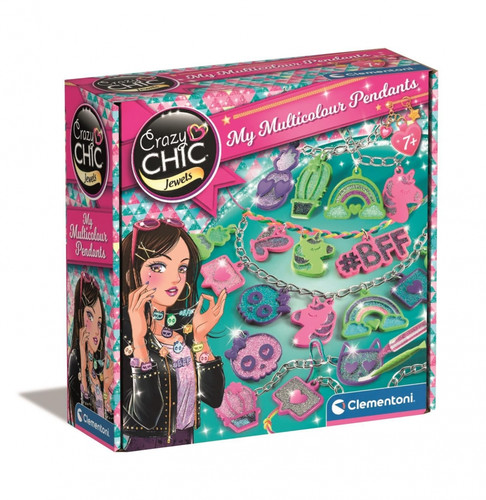 Clementoni Crazy Chic Set My Multicolour Pendants 6+