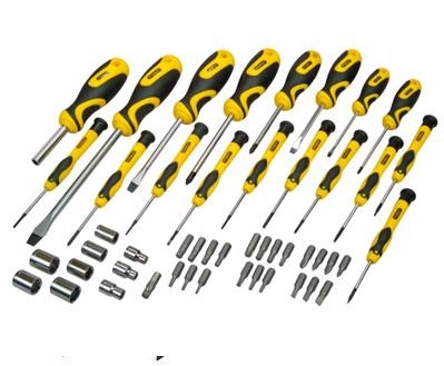 Stanley Screwdriver and Bit Set 49pcs
