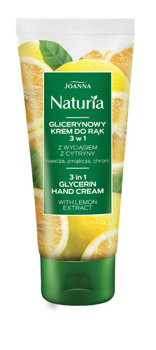 Joanna Naturia Body Glycerin Hand Cream with Lemon Extract 100g