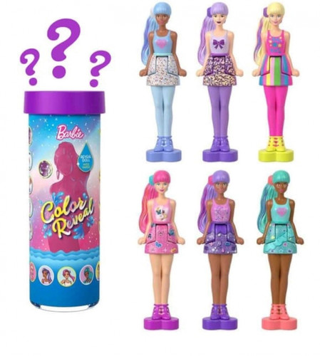 Barbie Mini Barbieland Color Reveal Doll 1.5" 1pc, assorted, HYF28 4+