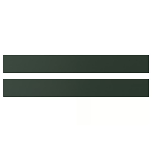 HAVSTORP Drawer front, deep green, 80x10 cm