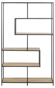 Shelving Unit Bookcase Oxford 4, oak