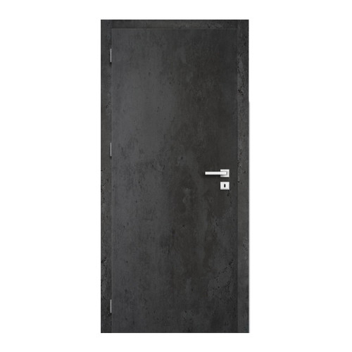 Internal Door Exmoor 70, left, dark concrete
