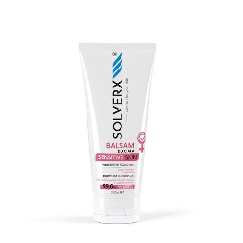 SOLVERX Body Lotion for Women for Sensitive Skin 200ml