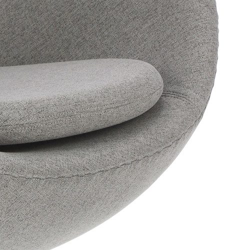 Armchair Egg Easy Clean Premium, grey