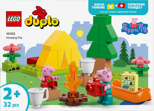 LEGO DUPLO Peppa Pig Camping Trip 24m+