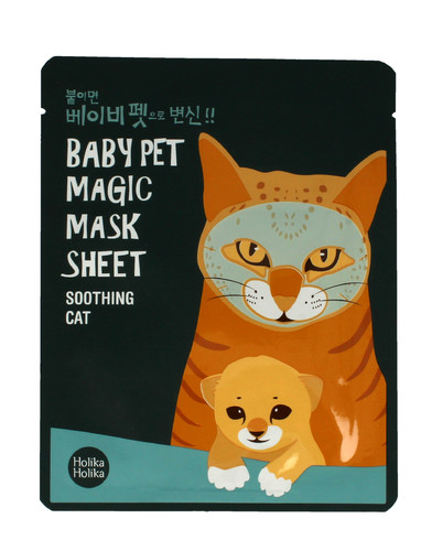 Holika Holika Baby Pet Magic Mask Sheet Soothing - Cat