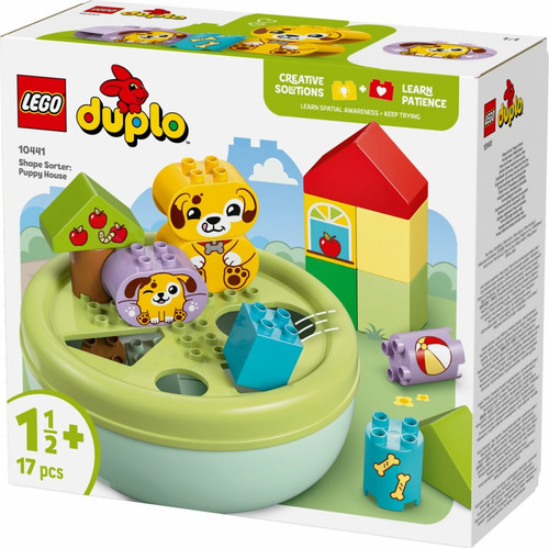 LEGO DUPLO My First Puppy and Kitty Animal Home 1+