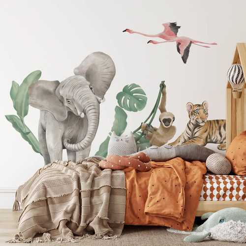 Wall Sticker Set - Safari Animals I