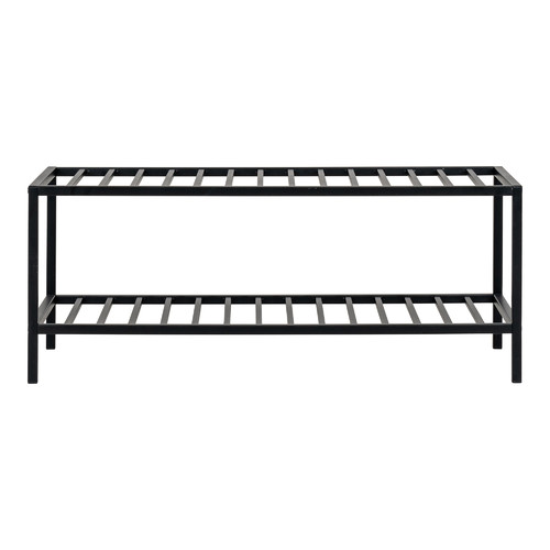 Metal shoe Rack Vita, black
