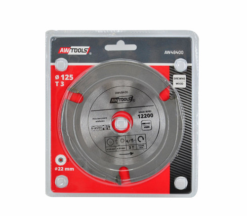 AW Wood Cutting TCT Circular Saw Blade 125mmx22x3t