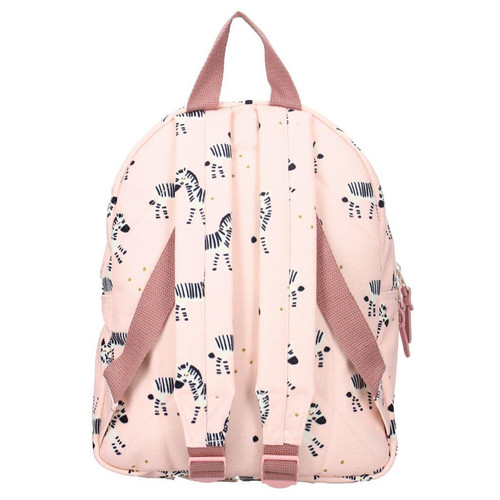 Kidzroom Children's Backpack To The Zoo Pink