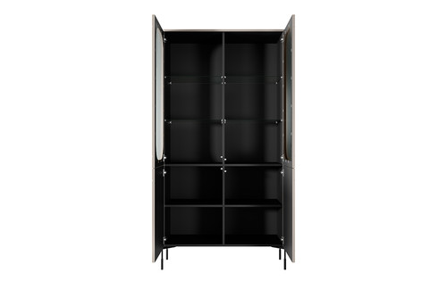 High Display Cabinet Sonatia 100, cashmere