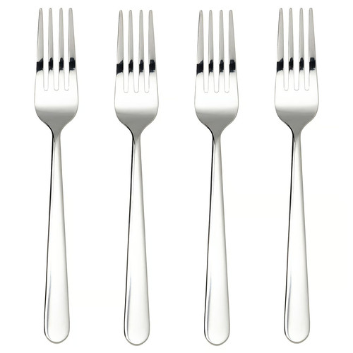 MARTORP Fork, stainless steel, 19 cm, 4 pack