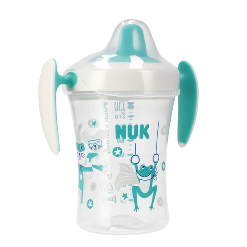 NUK Trainer Cup Evo 230ml 6m+, green
