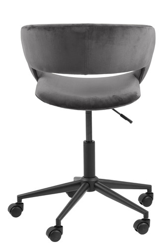 Swivel Desk Chair Grace VIC dark grey